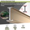 Ceiling/Wall Mount Sliding Curtain Track, Shower Privacy Partition Bendable Rail, Flexible Room Dividers Rod for Clinics/Hospital, Golden Aluminum Alloy ( Color : Ceiling Mount , Size : 13.5m/44.2ft ) view 4
