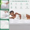GRT Pillowtop Mattress Topper King Size, Rayon from Bamboo Mattress Cover Padded with 900gsm 3D Snow Down Alternative Filling, Extra Thick Mattress Pad King for Back Pain view 2