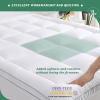 GRT Pillowtop Mattress Topper King Size, Rayon from Bamboo Mattress Cover Padded with 900gsm 3D Snow Down Alternative Filling, Extra Thick Mattress Pad King for Back Pain view 4
