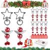 Christmas Tree Decoration Set - 20 Sets of Handmade Interior Christmas Decoration DIY Creative Small Gift Bag - Multifunctional Christmas Decoration Gift Bag view 1