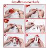 Christmas Tree Decoration Set - 20 Sets of Handmade Interior Christmas Decoration DIY Creative Small Gift Bag - Multifunctional Christmas Decoration Gift Bag view 3