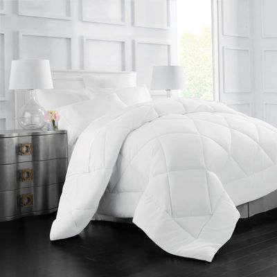 1 Piece Duvet Insert Palatial King 120x98Comforter All Season White Alternative Comforter Soft and Fluffy
