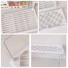 Cabilock 2pcs Desktop Shelves Foldable Storage Rack Multi-Purpose Desk Organizer Easy to Assemble view 3