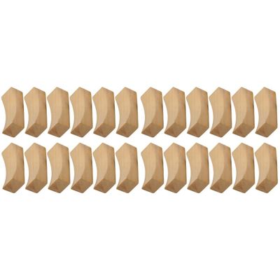 24pcs Japanese Style Chopstick Racks Practical and Easy Clean Chopsticks Holders Space-saving Design for Home Dining Entertaining