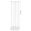 10 Pcs Acrylic Vases Wedding Centerpieces for Tables, Clear Column Flower Stand, 31.5in Tall Flower Vases for Centerpieces, Geometric Vases for Centerpieces Bulk, Wedding Birthday Party, Home Decor view 4