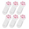 Housoutil 6pcs Toilet Lid Lifter Easy Install Toilet Cover Handle for Sanitation High-Grade for Home Hotel Use Convenient Portable Design view 1