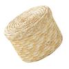 3 Pcs Straw Storage Basket Wheat-straw Basket Handwoven Kids Snack Container Snack Tray with Lid Hyacinth Bin Handwoven Round Wheat-straw Bin view 4