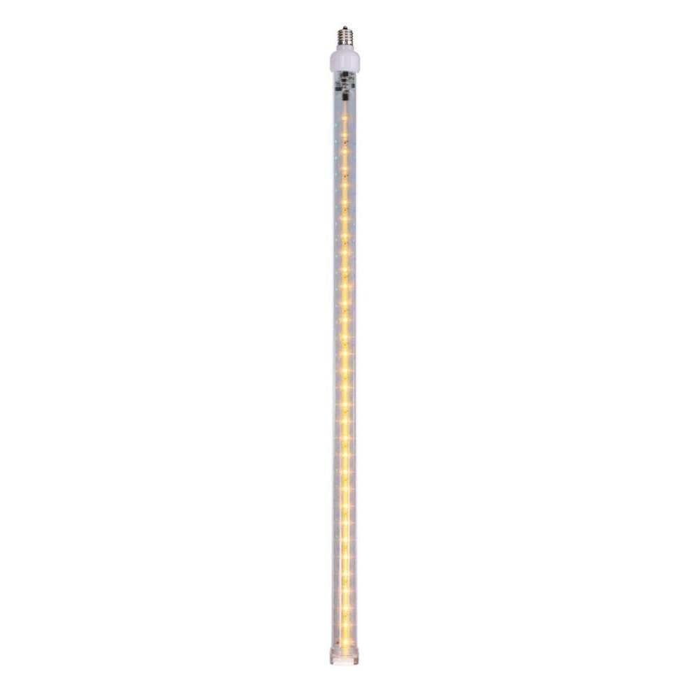Vickerman 683446-24" Yellow C9 Base Snow Fall LED Tube Lights (5 Pack) (XS24C97)