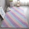 Gefosin Luminous Area Rug Glow in The Dark for Bedroom Living Room, Unique Soft Washable Modern Indoor Rugs for Children Dorm Home Decor, Rainbow Stars 2.6x5.2 Feet view 1