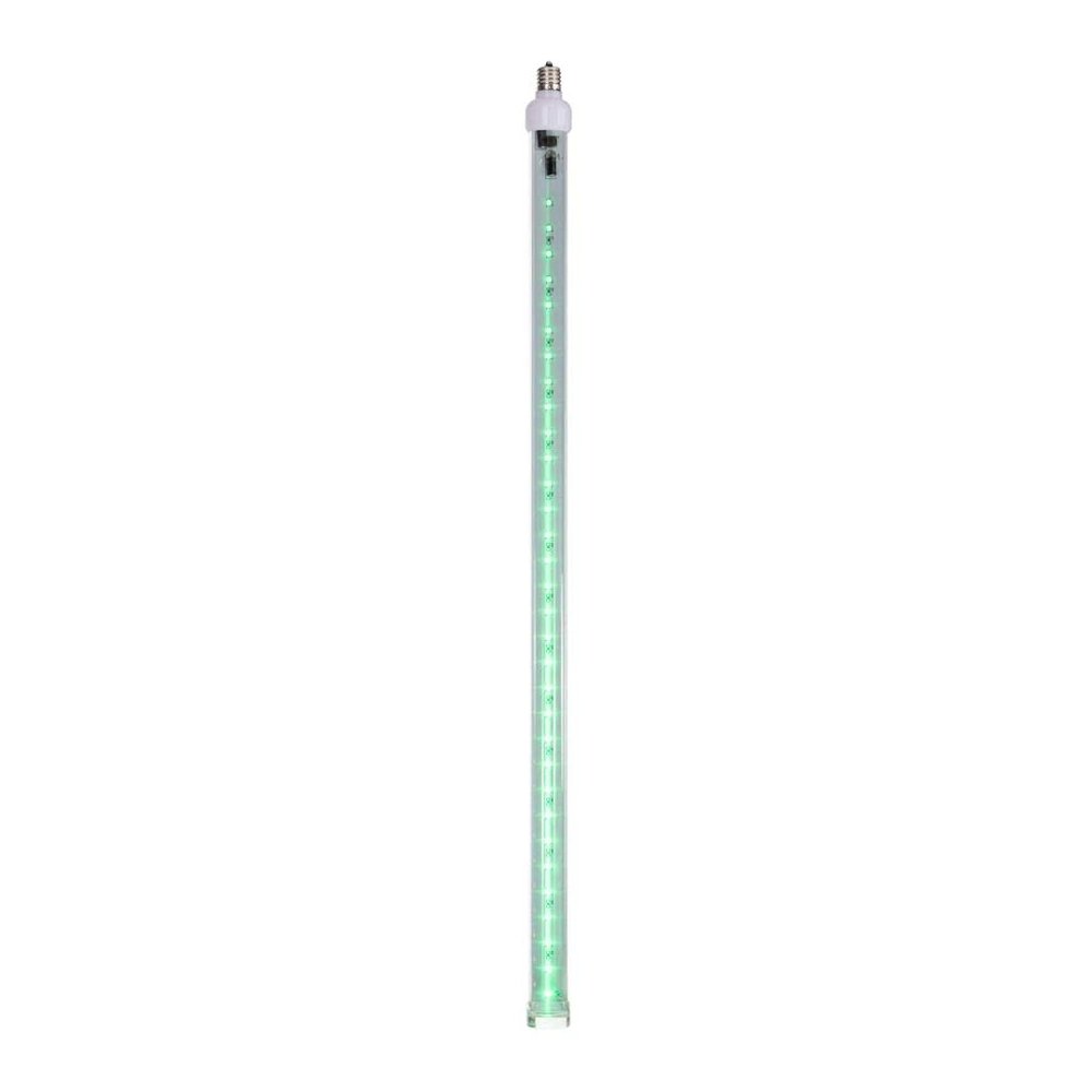 Vickerman 683415-24" Green C9 Base Snow Fall LED Tube Lights (5 Pack) (XS24C94)