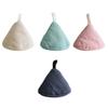 8 Pcs Plain Fabric Pot Cap Pot Handle Sleeve Triangle Pan Knob Cover Cloth Barbecue Collet view 2