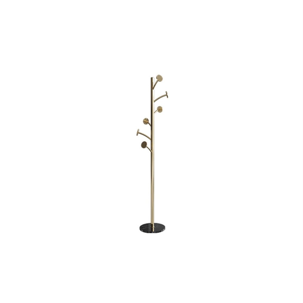 Coat Rack Freestanding Coat Rack Household Floor Standing Single Pole Tree Shaped Coat Shelf Living Room Bedroom Office Corner Heavy Duty Hanger Hanging Bag Rack Modern Metal Coat Stand Wooden Coat Ra