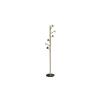 Coat Rack Freestanding Coat Rack Household Floor Standing Single Pole Tree Shaped Coat Shelf Living Room Bedroom Office Corner Heavy Duty Hanger Hanging Bag Rack Modern Metal Coat Stand Wooden Coat Ra view 1