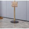 Coat Rack Freestanding Coat Rack Household Floor Standing Single Pole Tree Shaped Coat Shelf Living Room Bedroom Office Corner Heavy Duty Hanger Hanging Bag Rack Modern Metal Coat Stand Wooden Coat Ra view 4