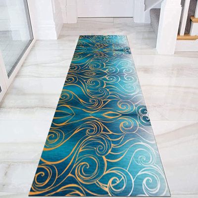 Long Carpet Runners for Hallway Modern Washable Area Rug Kitchen/Stair/Entryway Narrow Runner Rug 100cm/1.5m/2m/2.5m/300cm/350cm/4m/5m/6m Length (Size : 2 ft x 16.4 ft)