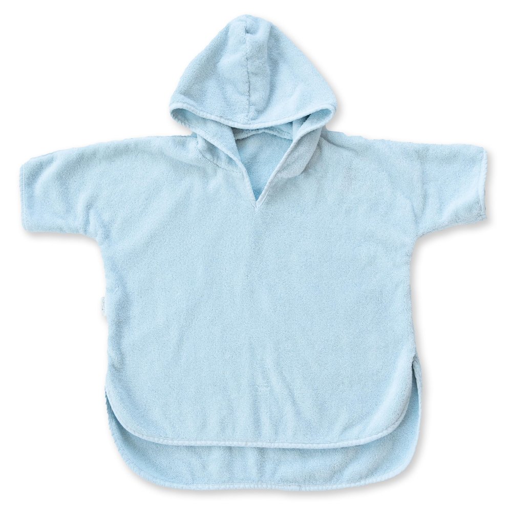 Natemia Hooded Towel Poncho  100% Organic Cotton - Kids & Toddler Beach Towel with Hood - GOTS Certified - Gentle on Sensitive Skin - Cozy Swim & Bath Towel for Boys, Girls - Perfect Registry Gift