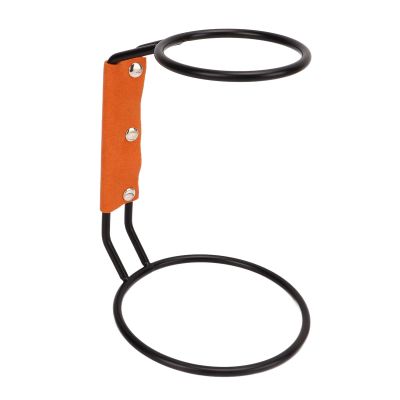 Coffee Pour Over Stand with Leather Handle, Metal Wire Dripper Holder, Iron Material, Filter Cone Support Station, Coffee Machine Accessory