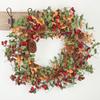 Artificial Harvest Eucalyptus, Pinecones and Berries Wreath - for Fall Decor and Autumn Centerpiece Displays (24" Dia) by Factory Direct Craft view 1