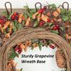 Artificial Harvest Eucalyptus, Pinecones and Berries Wreath - for Fall Decor and Autumn Centerpiece Displays (24" Dia) by Factory Direct Craft view 2