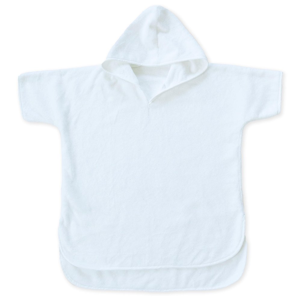 Natemia Hooded Towel Poncho  100% Organic Cotton - Kids & Toddler Beach Towel with Hood - GOTS Certified - Gentle on Sensitive Skin - Cozy Swim & Bath Towel for Boys, Girls - Perfect Registry Gift