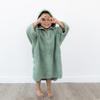 Natemia Hooded Towel Poncho  100% Organic Cotton - Kids & Toddler Beach Towel with Hood - GOTS Certified - Gentle on Sensitive Skin - Cozy Swim & Bath Towel for Boys, Girls - Perfect Registry Gift view 3