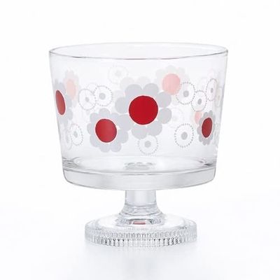 ADERIA Retro Dessert with Stems Deep 1962 Flower Arrangement | Tableware, Cutlery, Glass, Tumbler