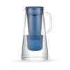 LifeStraw Home  Water Filter Pitcher, 10-Cup, Stormy Blue, BPA Free Designed for Everyday Protection Against Bacteria, parasites, microplastics, Lead, Mercury, PFAS and a Variety of Chemicals view 1