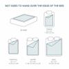 Bare Home Weighted Blanket All-Natural 100% Cotton with Nontoxic Glass Beads 40"x60" 10lbs, Green view 4