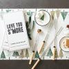 Santa Barbara Design Studio S'Mores Kit with Marshmallow Roasting Sticks Camping Skewers Cardboard Book Gift Set, 4-Pieces, Love You S'More Set view 4