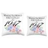 76 Birthday Making the world a better place since 1947 Throw Pillow view 3