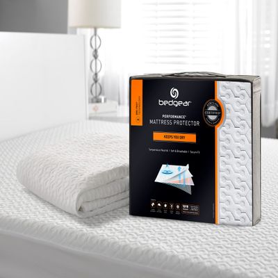 Bedgear Full Dri-Tec Mattress Protector  Waterproof, Breathable, Washable, Adjustable Base Compatible  Deep Pocket Fitted Pad Fits 18 Mattress  White