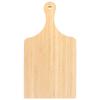 BambooMN Bamboo Paddle Cutting and Serving Board, Charcuterie Boards for Meat, Vegetables, Fruits, Bread, Kitchen Cutting Board with Handle - 15" x 8" x 0.75" - 3 Pieces view 1
