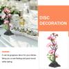 Hemoton 6pcs Japanese Style Cold Plate Flower Decor Lifelike Artificial Flowers for Sushi Decoration Multi-use Sashimi Serving Plate Accents Elegant Background Blossom view 2