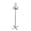 FixtureDisplays Mobile Coat Hanging Rack Table Bed Side Hanger Bag Merchandiser Silver 15238-Silver-NPF view 2
