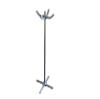 FixtureDisplays Mobile Coat Hanging Rack Table Bed Side Hanger Bag Merchandiser Silver 15238-Silver-NPF view 3