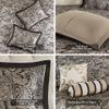 Madison Park Aubrey Reversible Quilted Bedspread Set, Solid Reverse Summer Breathable, Lightweight All Season Bedding Layer, Matching Shams, Bedspread Queen(102"x118"), Black 5 Piece view 4