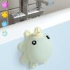 Bathroom Bathtub Overflow Drain Cover- Silicone Bath Tub Drain Cover, Tub Overflow Drain Stopper with Suction Cups, Adds Inches of Water for Deeper Bath, Cute Bathroom Accessories, Ivory view 1