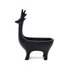 BOOMLATU Creative Resin Deer Statues Jewelry Tray Key Tray Organizer for Entryway,Table, Home,Bar and Office (Black) view 1