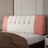 Headboard Wedge Pillow Rectangle Bolster Pillows for Daybed Bunk Bed Cushion Large Support Backrest Bed Rest Reading Pillow Lumbar Positioning Upholstered,C,No headboard 59"/150cm view 2