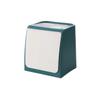 TOMYEUS Bathroom Trash Can Kitchen Wall Mounted Trash Can Creative Punch-Free Litter Case Bathroom Multifunctional Garbage Storage Box Waste Bin (Color : A) view 1