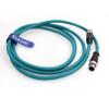 Eonvic M12 8 Pin A-Coded Male to RJ45 Industrial Sensor Cable Shielded High Flex Cable for Industrial Sensor, PLC, Automation Equipment (2M, Blue) view 2