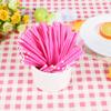 Cake Pop Stick, 100Pcs 4 inch Lollipop Sticks Pink Lolly Candy Stick Treat Stick for Cakepop Hard Candy Suckers Chocolate view 2