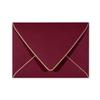 A6 Luxury Burgundy Invitation 4x6 Envelopes - 50 Pack, Self Seal, For 4x6 Cards| Perfect for Weddings, Invitations, Photos, Graduation, Baby Shower| 6.5 x 4.75 Inches view 1