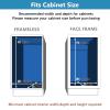 LOVMOR 2 Tier Individual Pull Out Cabinet Organizer 11" W x 18" D, Slide Out Kitchen Cabinet Storage Sliding Shelves view 4