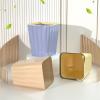 TOMYEUS Bathroom Trash Can 12L Household Large Garbage Basket Living Room Toilet Simple Coverless Trash Can Bedroom Kitchen Bedroom Storage Bucket Waste Bin (Color : Purple) view 4