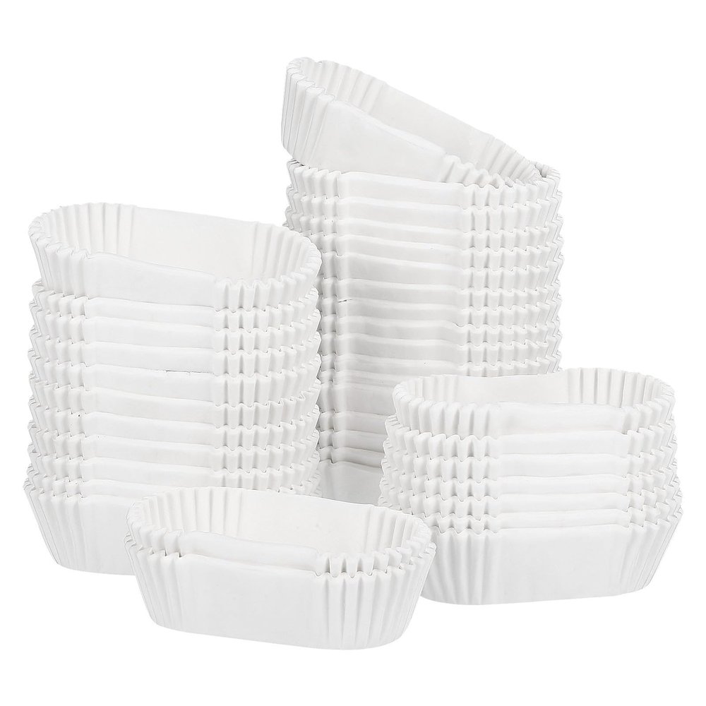 1000 PCS Loaf Bread Baking Liners Paper Loaf Pan Liners Disposable for Cakes Snacks Cupcakes Muffins Recyclable