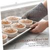 1000 PCS Loaf Bread Baking Liners Paper Loaf Pan Liners Disposable for Cakes Snacks Cupcakes Muffins Recyclable view 3