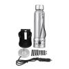 280ml Car Heated Coffee Cup Travel Mug, Electric Travel Kettle, Portable Heating Cup Holder Water Boiler for Car Making Tea, Coffee, Milk(Silver) view 3
