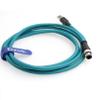 Eonvic M12 8 Pin A-Coded Male to RJ45 Industrial Sensor Cable Shielded High Flex Cable for Industrial Sensor, PLC, Automation Equipment (1M, Blue) view 2