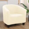 youyoucool Club Chair Slipcover Stretch Spandex Barrel Chair Covers Removable Tub Chair Slipcovers Armchair Sofa Cover Couch Furniture Protector Arm Chair Cover for Living Room3 Piece deep Purple view 2